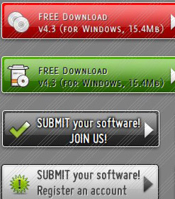 Website Menu Icons Free Flash Tree Button