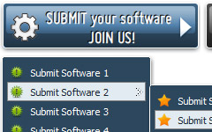button systems created with flash joomla Gothic Buttons Web