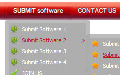 multi state button in actionscript Menu Buttons For Webpage
