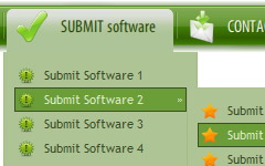 flash button green theme Flash Customize Web Page Buttons