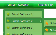 flash button left template Image Button Links