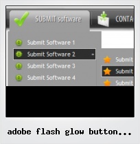 Adobe Flash Glow Button Effect
