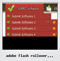 Adobe Flash Rollover Shiny Button Movie