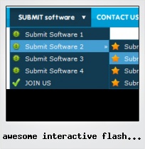 Awesome Interactive Flash Buttons