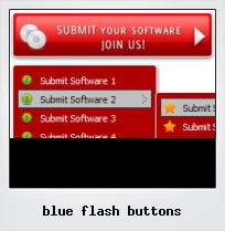 Blue Flash Buttons