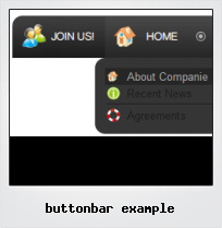 Buttonbar Example
