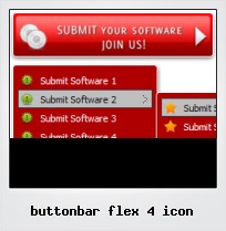 Buttonbar Flex 4 Icon