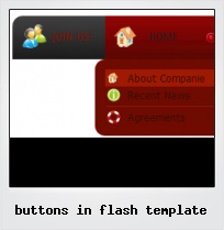 Buttons In Flash Template