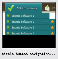 Circle Button Navigation Photoshop