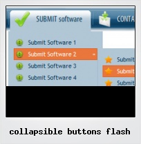 Collapsible Buttons Flash