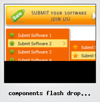 Components Flash Drop Down Button