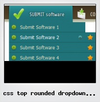Css Top Rounded Dropdown Button Tutorial