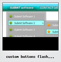 Custom Buttons Flash Mouse Out