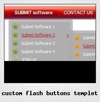 Custom Flash Buttons Templet