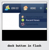 Dock Button In Flash