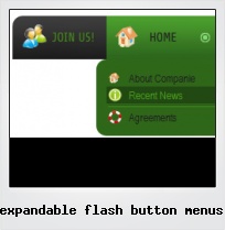 Expandable Flash Button Menus