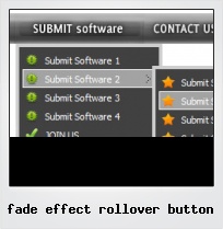 Fade Effect Rollover Button