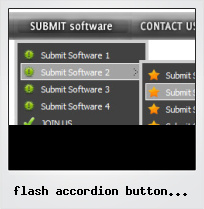 Flash Accordion Button Horizontal Flash Accordion Button Horizontal