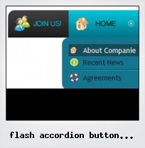 Flash Accordion Button Template