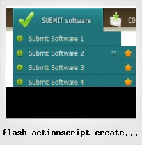 Flash Actionscript Create Button Example
