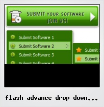 Flash Advance Drop Down Button Tutorial