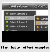 Flash Button Effect Examples