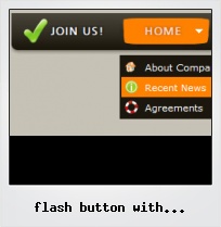 Flash Button With Overlapping Buttons