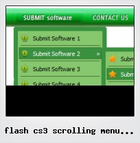Flash Cs3 Scrolling Menu Button Tutorials