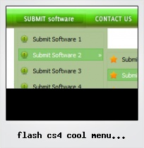Flash Cs4 Cool Menu Button Effect