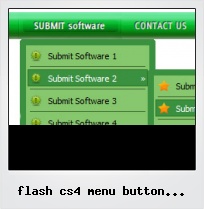 Flash Cs4 Menu Button Highlight