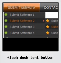 Flash Dock Text Button