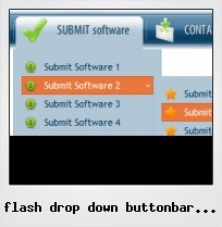 Flash Drop Down Buttonbar Customization
