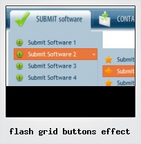 Flash Grid Buttons Effect