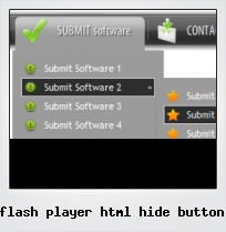 Flash Player Html Hide Button