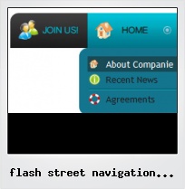 Flash Street Navigation Button