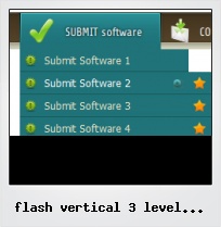 Flash Vertical 3 Level Tree Button