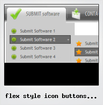 Flex Style Icon Buttons In Buttonbar