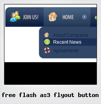 Free Flash As3 Flyout Button