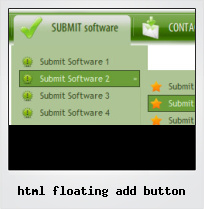 Html Floating Add Button