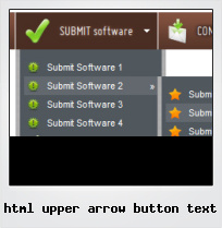Html Upper Arrow Button Text