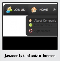 Javascript Elastic Button