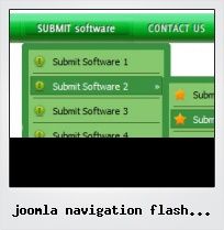 Joomla Navigation Flash Buttons