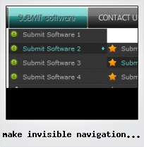 Make Invisible Navigation Flash Button Dreamweaver