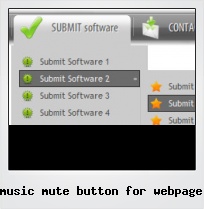 Music Mute Button For Webpage