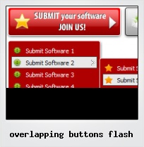 Overlapping Buttons Flash