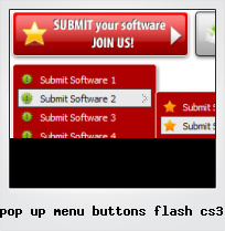 Pop Up Menu Buttons Flash Cs3
