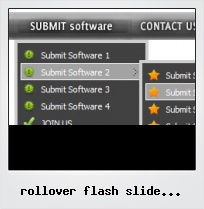 Rollover Flash Slide Previous Button
