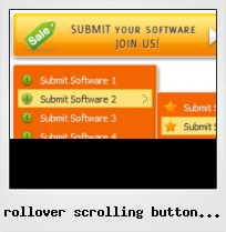 Rollover Scrolling Button Flash