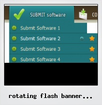 Rotating Flash Banner With Buttons