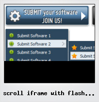 Scroll Iframe With Flash Buttons